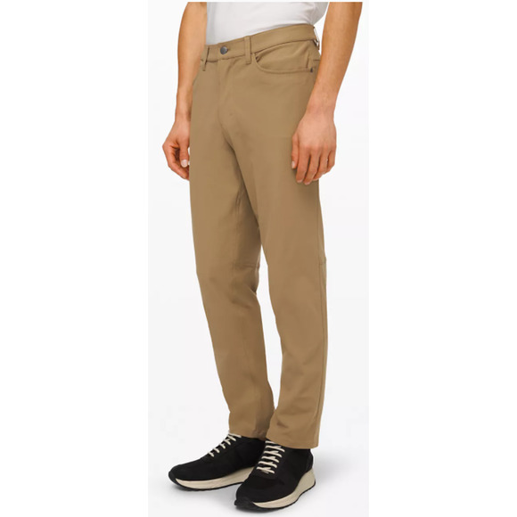 Lululemon Men's ABC Pant Classic Fit Beige Size 28x34 - Picture 3 of 6